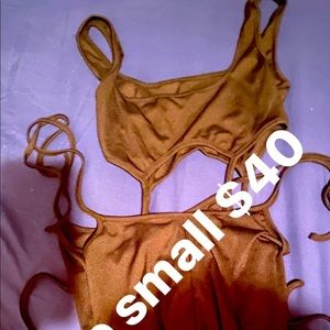 Black jumpsuit 2 piece medium fits to size very soft